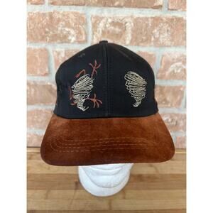 Vintage Tasmanian Devil Warner Bros 1991Adult Hat Made USA Suede Brim Rare